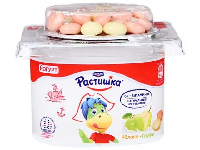 Йогурт Растишка с печеньем