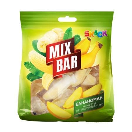 Конфеты MIX Bar Бананоман