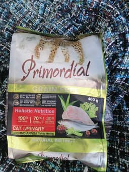 Сухой корм Primordial для кошек (с МКБ) с индейкой