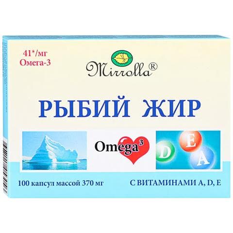 Рыбий жир Mirrolla