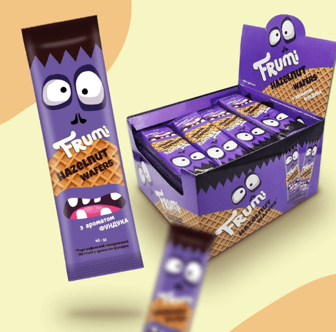 Вафли Frumi с ароматом фундука