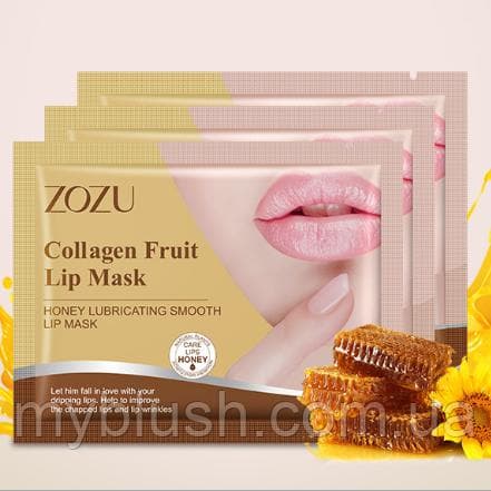 Патчи для губ ZOZU Honey Lubricating Smooth