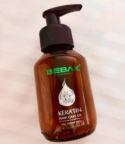 Масло для волос Bebak С кератином