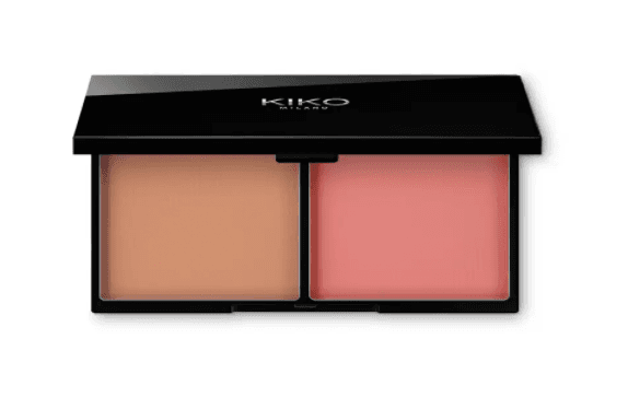 Палитра с румянами и бронзером KIKO Smart Blush And Bronzer Palette