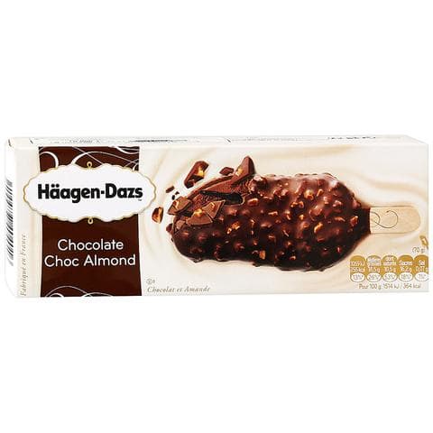Эскимо Haagen Dazs с миндалём в шоколаде
