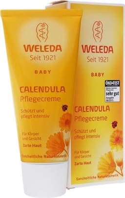 Детский крем для лица Weleda с календулой