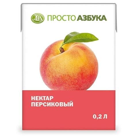 Сок Просто Азбука персиковый