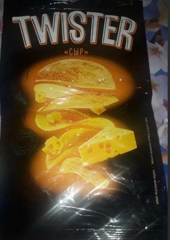 Чипсы Twister "Сыр"