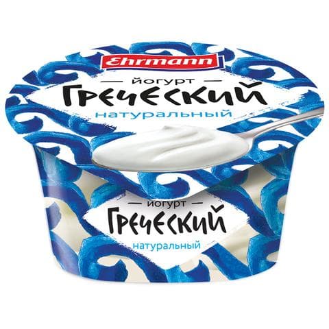 Йогурт Ehrmann "А-ля Греческий" натуральный