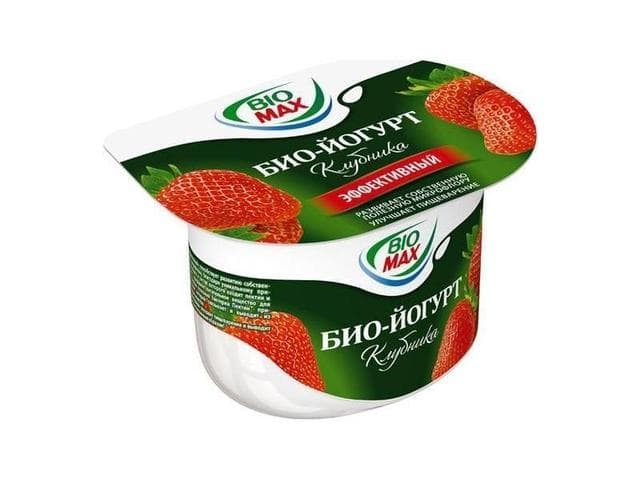 Йогурт Вимм-Билль-Данн Bio Max Клубника