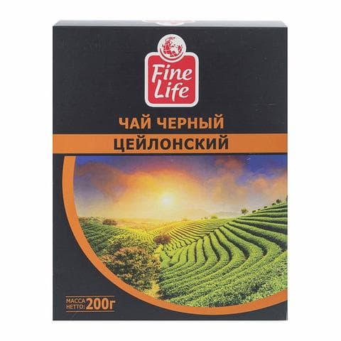 Чай Fine Life черный листовой