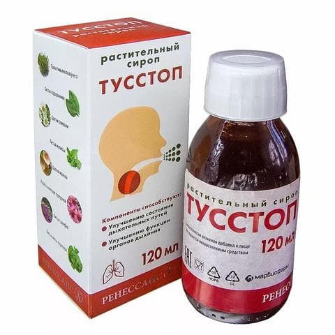 Сироп от кашля "Тусстоп" Ренессанс