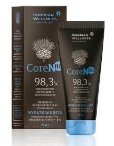 Зубная паста Siberian Wellness CoreNRG, природная профилактическая зубная паста
