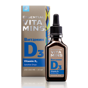 Essential Vitamins Витамин D3 Siberian Wellness