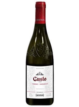 Вино красное полусладкое "Gusto"