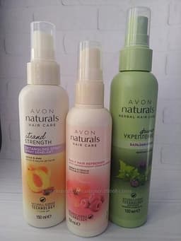 Коллекция спреев для волос AVON Naturals