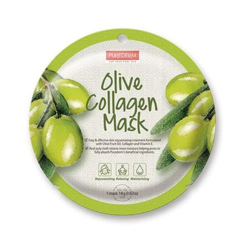 Маска для лица Purederm Olive Collagen