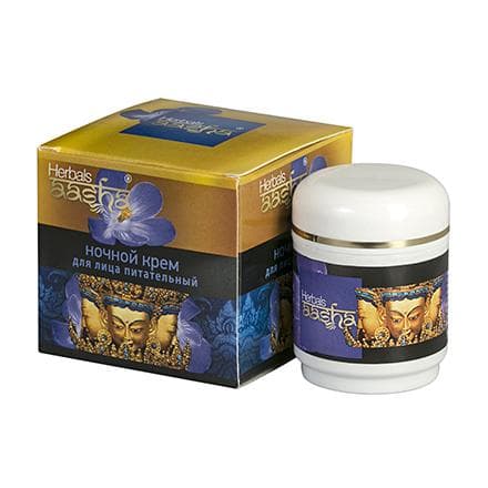 Ночной крем для лица Aasha Herbals 
