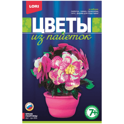 Набор для творчества "Цветы из пайеток" Lori
