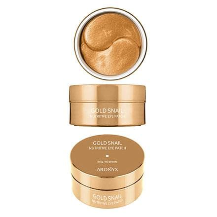 Патчи для глаз Medi Flower Gold Snail
