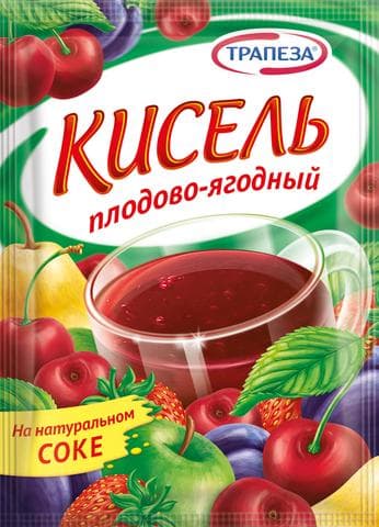 Кисель плодово-ягодный "Трапеза"