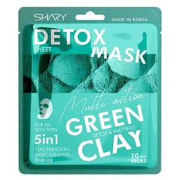 Маска для лица 5 в 1 Shary Green Clay