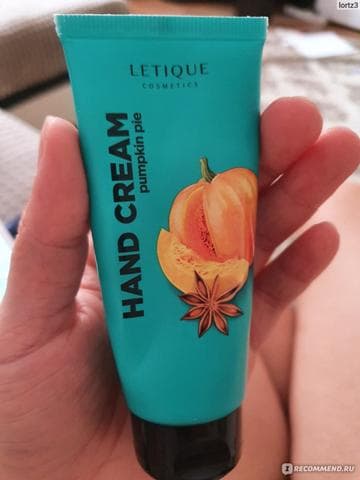 Крем для рук Letique Pumpkin pie