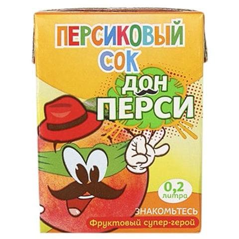 Персиковый сок "Дон перси"