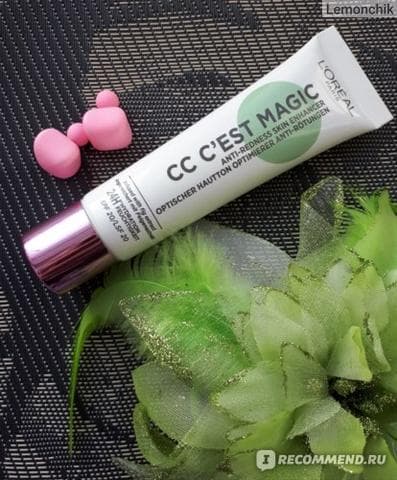 Крем для лица L'Oreal Paris CC C`EST MAGIC цветокорректирующий 