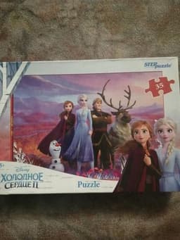 Пазл холодное сердце Step puzzle
