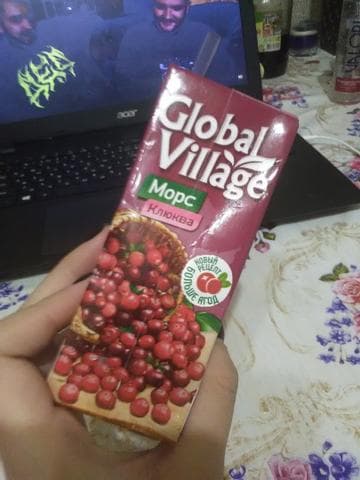 Морс клюква «Global Village»