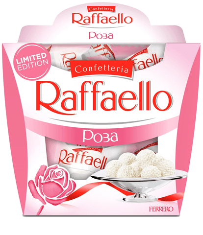 Набор конфет Raffaello с ароматом розы