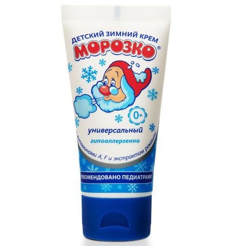 Детский зимний крем универсальный "морозко"