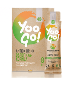 Напиток Antiox Drink «Облепиха-корица» - Yoo Gо SW