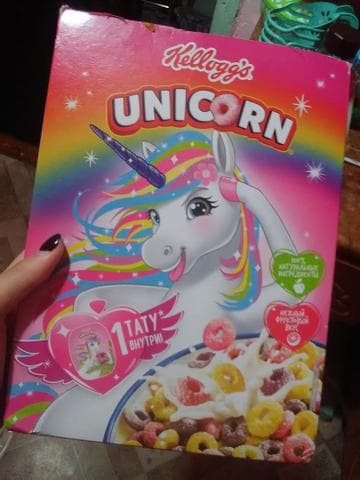 Хлопья unicorn "kellogg's",