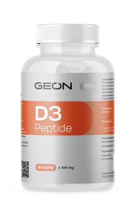 Витамин D3 peptide GEON 90 капсул х 441 мг
