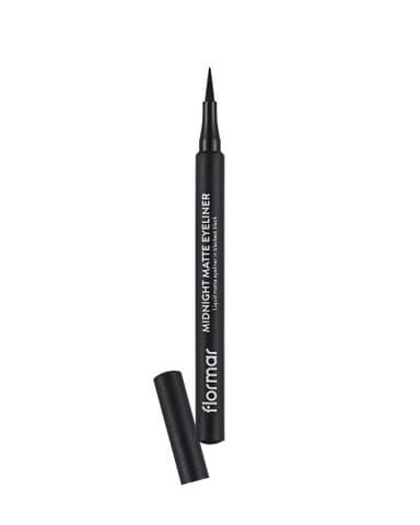 Подводка для глаз Flormar Midnight Matte, черная