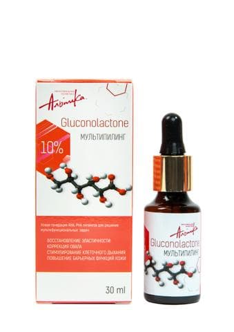 Мультипилинг для лица Альпика 10% Gluconolactone
