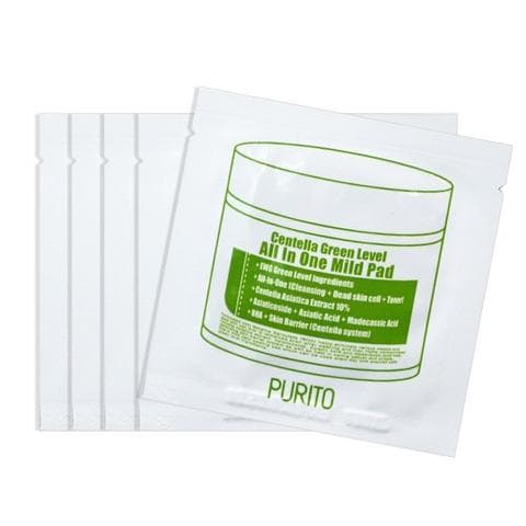 Пэды Purito Centella Green Level All In One Mild Pad