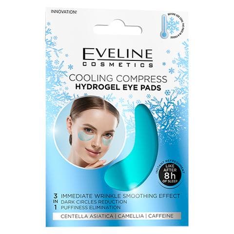 Гидрогелевые патчи для глаз Eveline Cooling