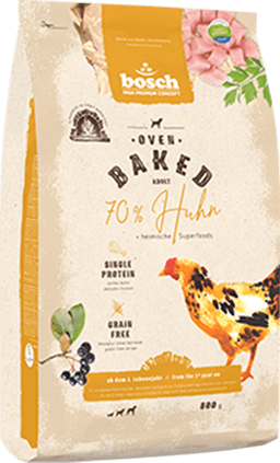 Запеченный корм Bosch Oven Baked Huhn с курицей