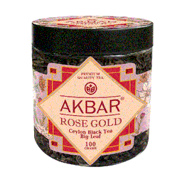 Чай черный Akbar Rose Gold крупнолистовой 100 г