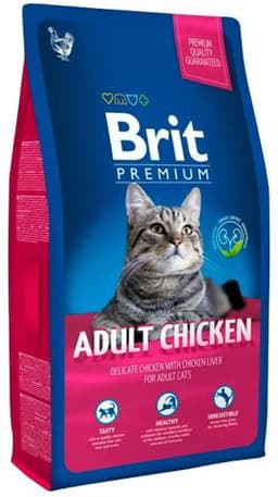 Brit Premium Cat Adult Chicken с курицей