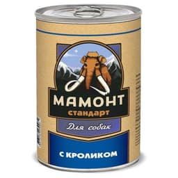 Мамонт кролик влажный корм для собак