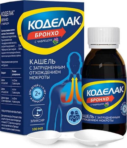 Коделак бронхо с чабрецом Эликсир