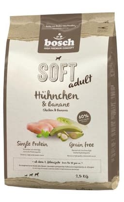 Bosch Soft с курицей и бананами
