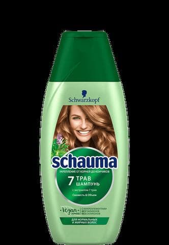 Шампунь Schwarzkopf Schauma "7 трав"