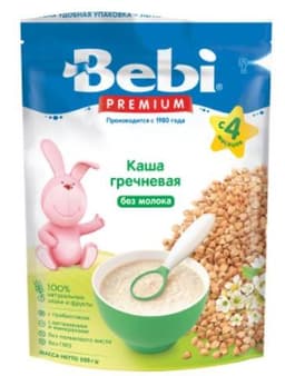 Bebi Безмолочная гречневая