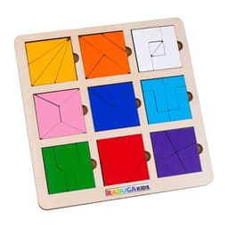 Головоломка Квадраты Никитина 2 уровень Raduga kids
