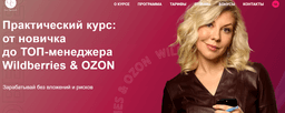 Курс"от новичка до ТОП-менеджера Wildberries&OZON", Москва (Онлайн-школа Олеси Стрельбицкой)